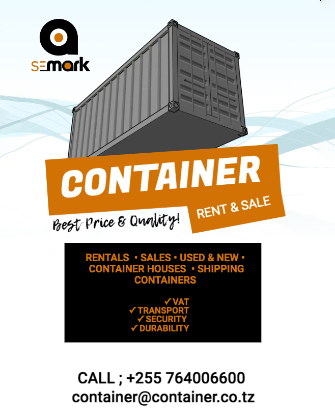 Top Container Sales In Tanzania | Semark Containers